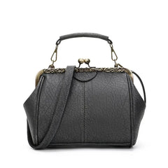 Vintage Women's Shoulder Bags Retro PU Leather Crossbody Tote Handbag