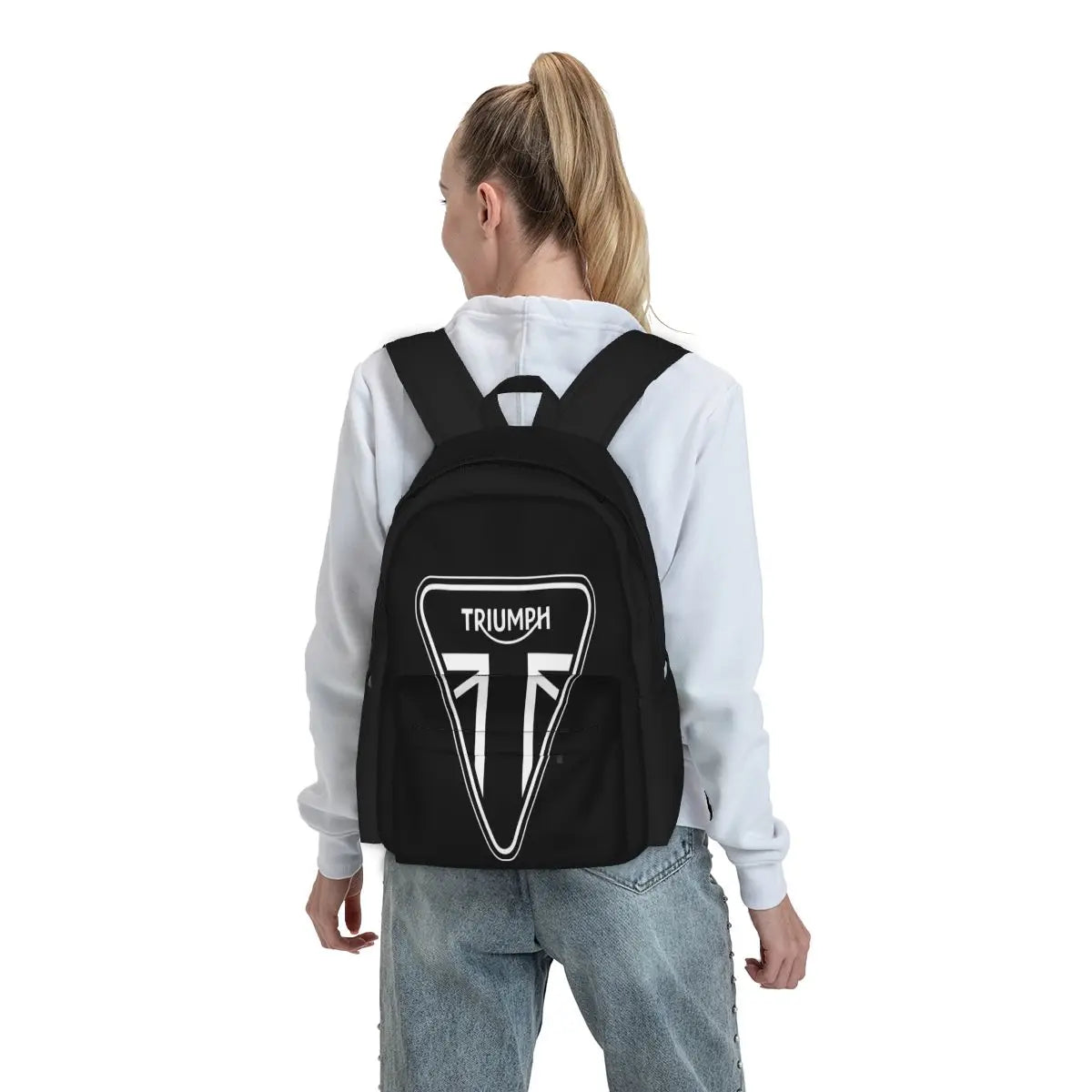 Vintage Motorbike Backpacks Men's Backpacks Bags For Women