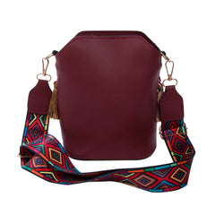 Vintage National Women's Crossbody Bag Handwoven Tassel Ethnic Bag