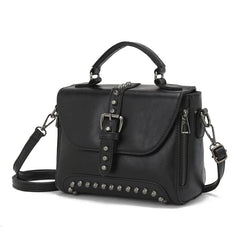 Vintage Oil Leather Handbags Women Bags Crossbody Bags for Women Hot Rivet Small