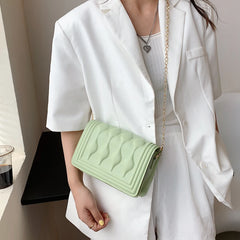 Vintage PU Leather Embossing Women Shoulder Messenger Bags Casual