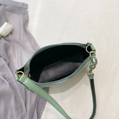 Vintage PU Leather Stone Pattern Shoulder Underarm Bags For Women