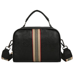 Vintage PU Leather Women Small Handbag and Purse Pillow Crossbody Bag