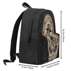 Vintage Plague Doctor Backpacks Harajuku Bags School Backpack