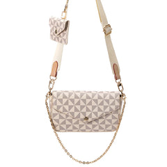 Vintage Printing 2-IN-1 Messenger Bag for Women