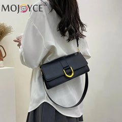 Vintage Flap Messenger Handbag Women PU Leather Shoulder Bag