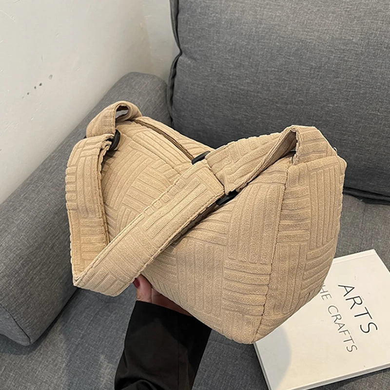 Vintage Shoulder Bag Women Casual Totes Crossbody Handbag Purse