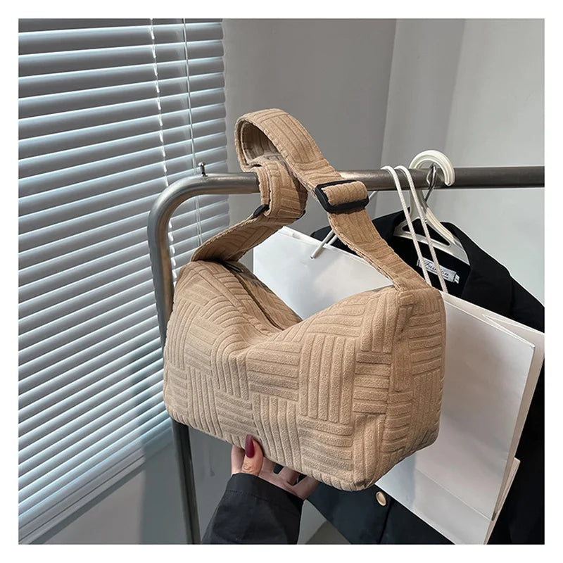 Vintage Shoulder Bag Women Casual Totes Crossbody Handbag Purse