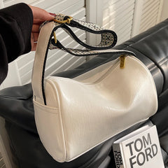 Vintage Single Shoulder Crossbody Bag Soft PU Handbag