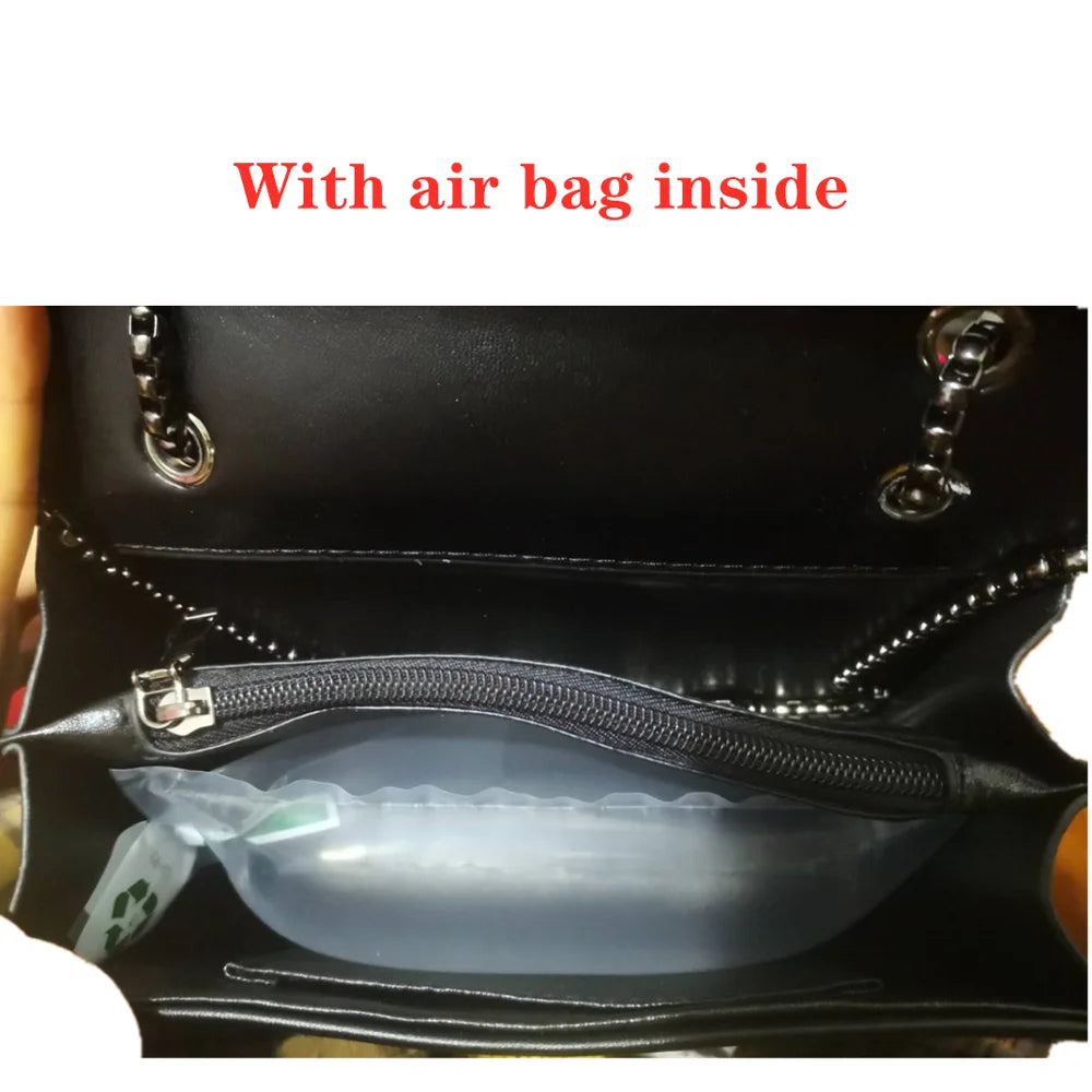 Vintage Small Rivet Flap Chain Shoulder Messenger Crossbody Bags Women Handbags