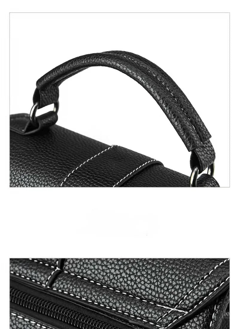 Vintage Soft PU Leather Shoulder Bag Handbag and Wallet Ladies Messenger