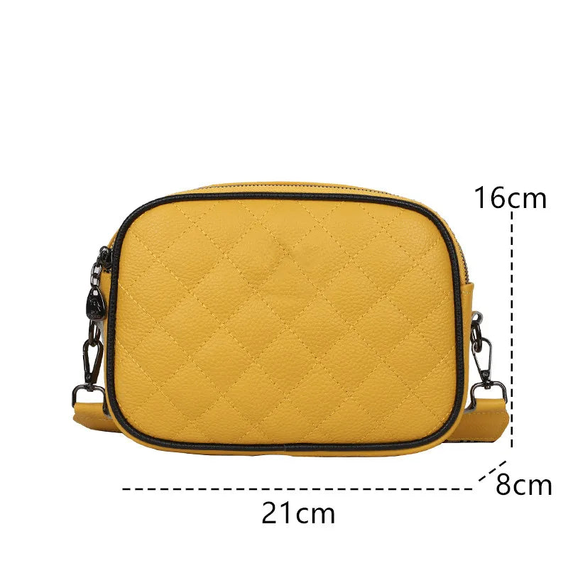 Vintage Leather Shoulder Crossbody Bags For Women