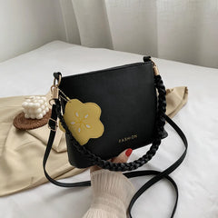 Vintage Sweet Solid Crossbody Bags For Women Shoulder Bag Handbags