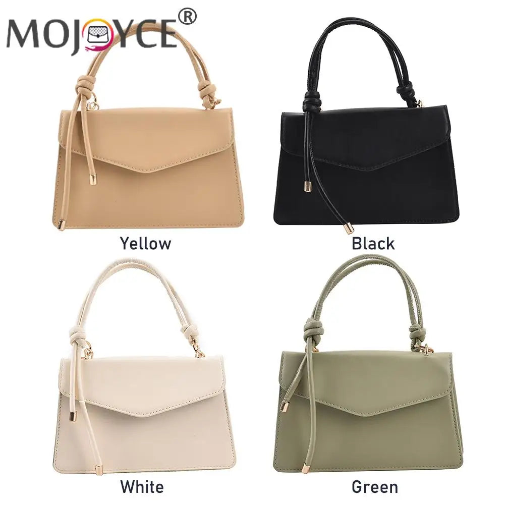 Vintage Women Bag PU Leather Shoulder Crossbody Solid Flap Purse Mini