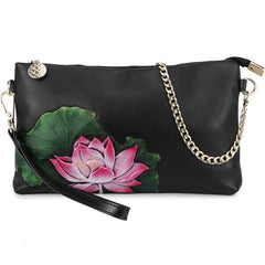 Vintage Women Clutch Bag Messenger Bags Cow Leather