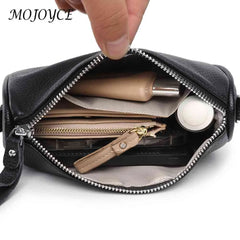 Vintage Pu Shoulder Bags Soft Texture Crossbody Handbags