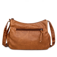 Vintage Women Shoulder Bag PU Leather Crossbody Bag