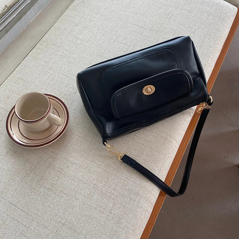 Vintage Women Shoulder Bag Large Capacity Crossbody Bags