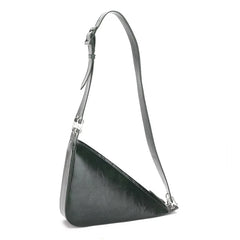 Vintage Brown PU Leather Women Shoulder Bag Crossbody