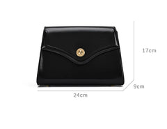 Vintage PU Leather Women Armpit Shoulder Bag Crossbody Red