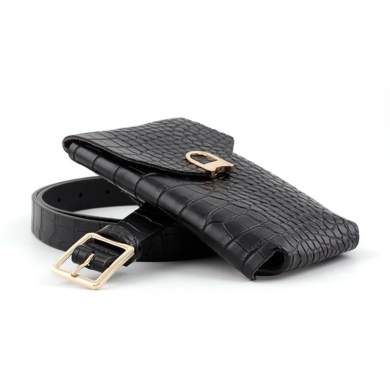 Vintage Wrist Pack Belt Bag Handbags for Women