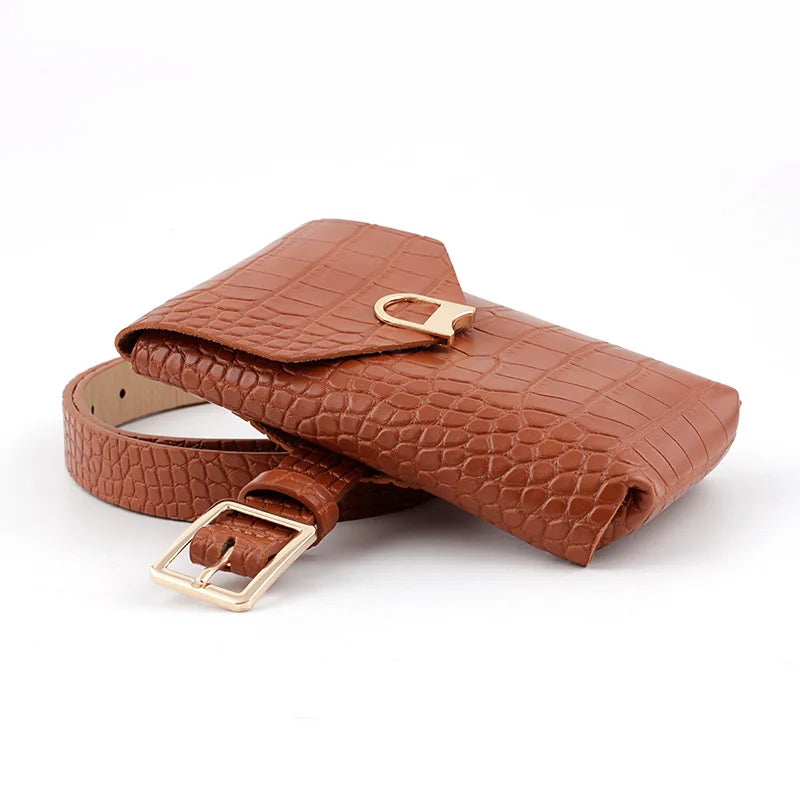 Vintage Wrist Pack Belt Bag Handbags for Women