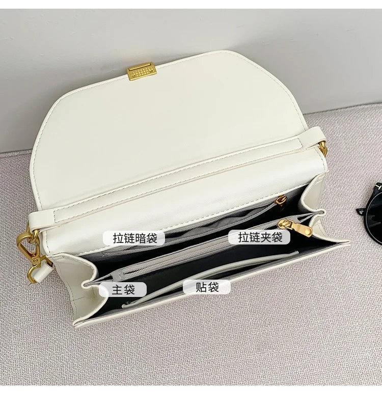 Vintage Crossbody Shoulder Bag PU Leather Handbags Ladies Braided