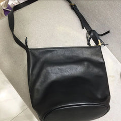 Vintage Leather Cowhide Women's Shoulder Bag Messenger Big Bag