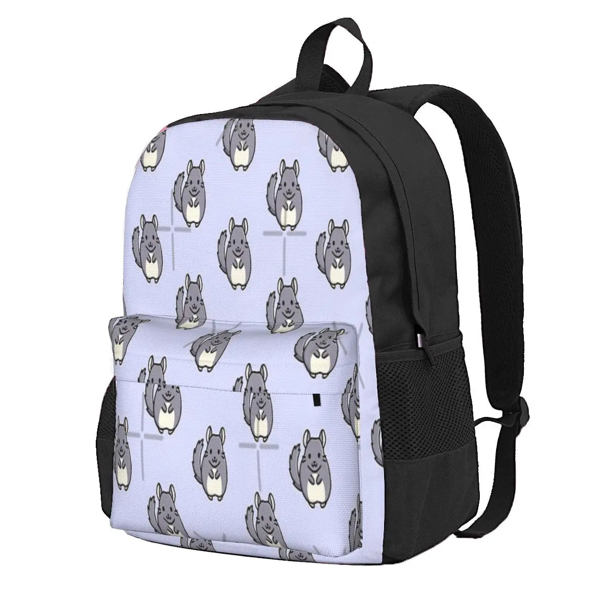 Violet Chinchilla Backpacks Men's Backpacks Bags For Women Vintage Kids Backpack