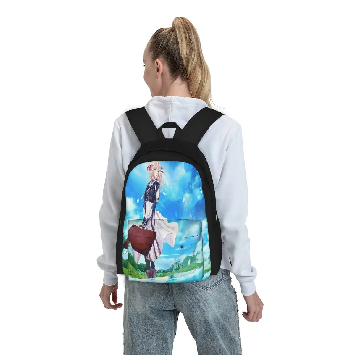 Violet Evergarden 1 Backpacks Men's Backpacks Bags For Women For Men