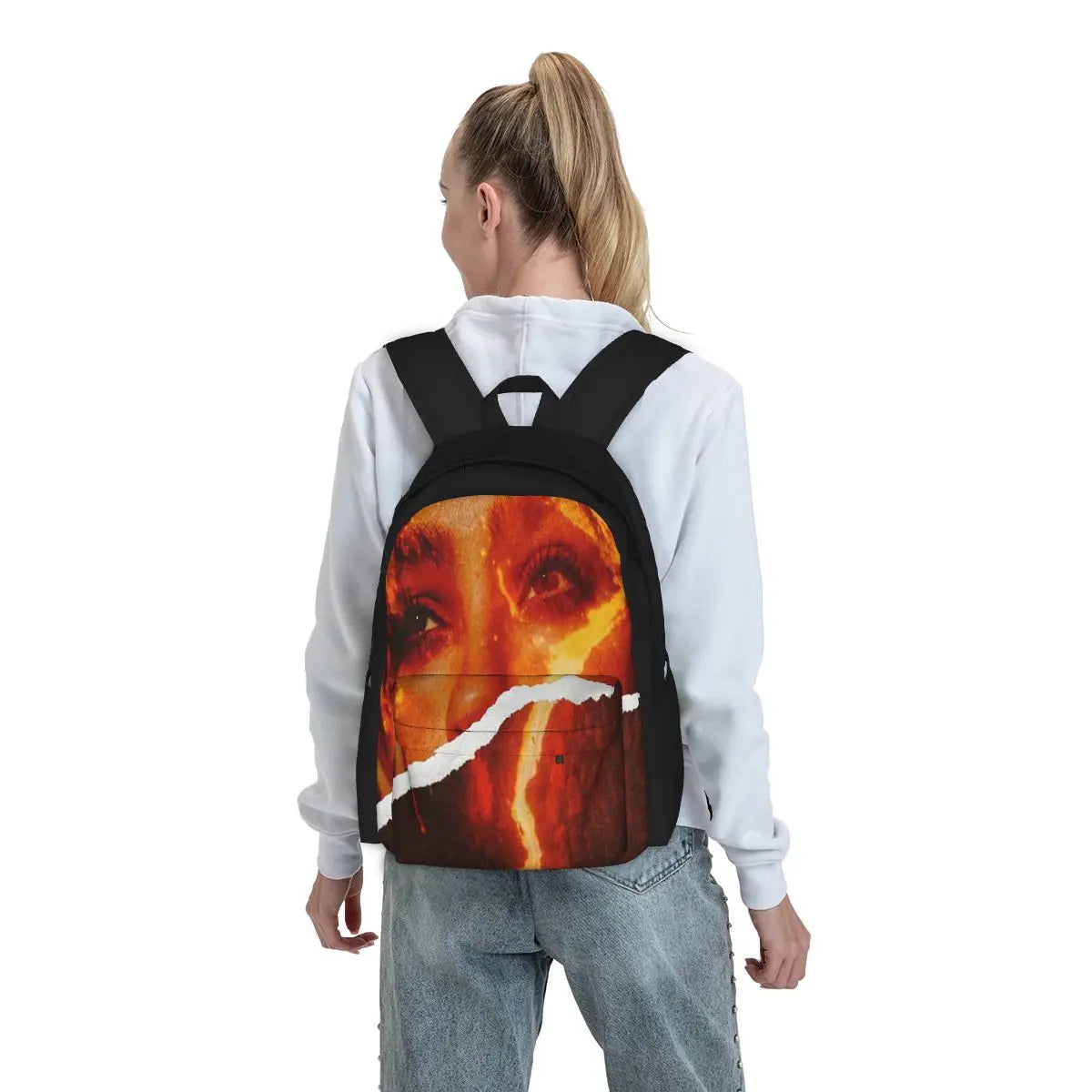 Volcanic Sadness Backpacks Men's & Women's Bag