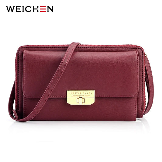 WEICHEN Shoulder Bag For Women High Ladies Messenger Bag Female Handbags