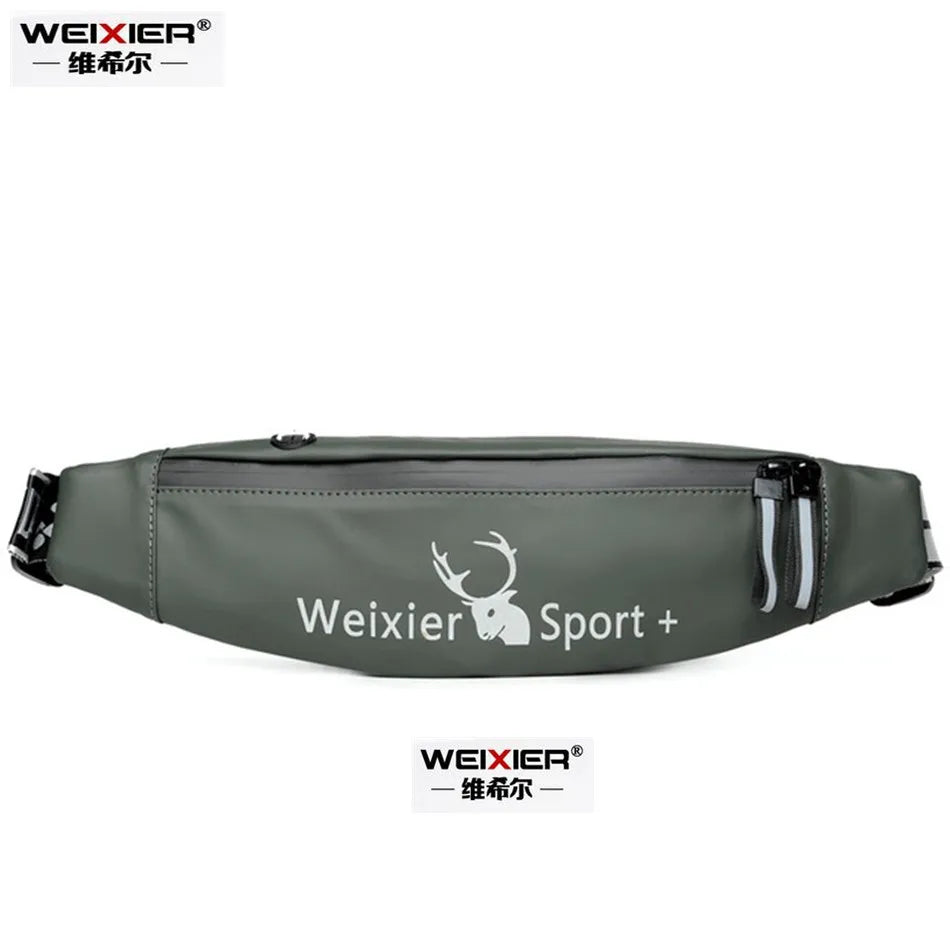 Outdoor Waterproof Waist Bag for Men, Multifunctional Fanny Pack