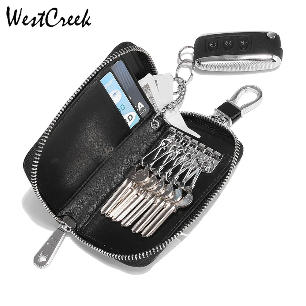 Leather Multifunction Key Holders for Men and Women