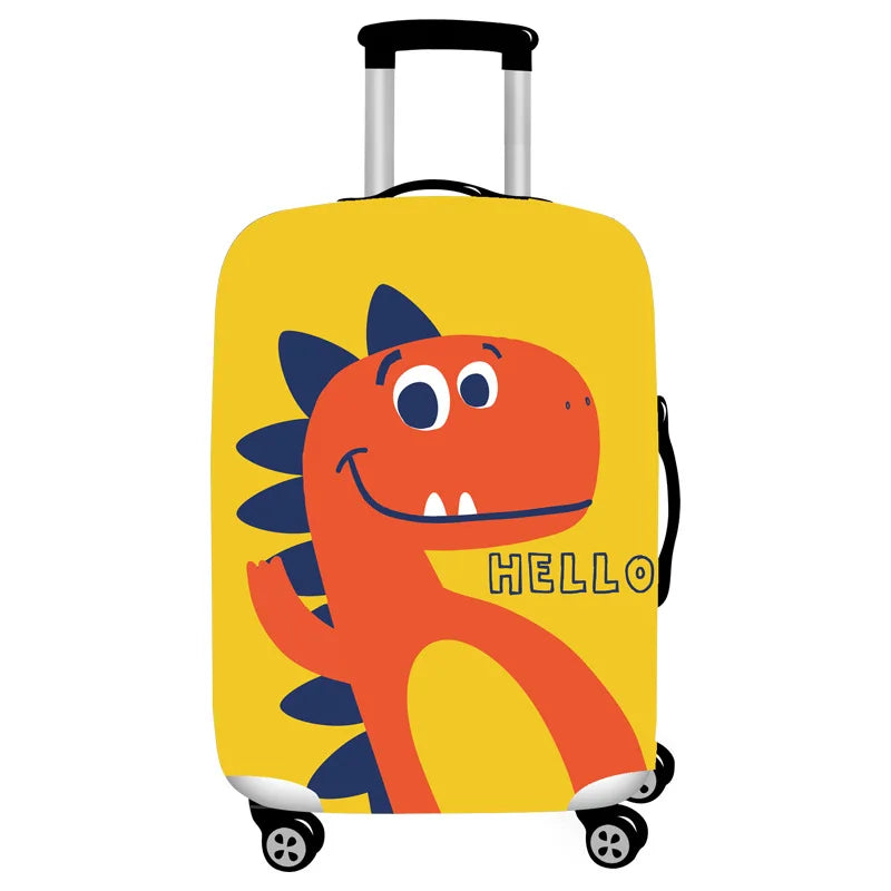 WHYY Suitcase Cover Animal Pattern Luggage Protective Cover for 18-32