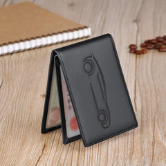 WILLIAMPOLO Card Bag Male Cowhide Leather Case Driving Set Mini