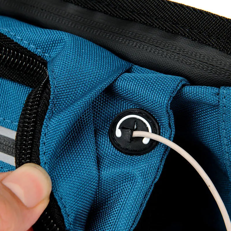 Multifunctional Cross Body Bag Chest Fanny Pack Fitness Belt Sports Waist Bag