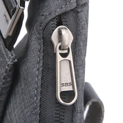 Canvas Waist Bag Men Panelled Fanny Pack for Men Bag Packs