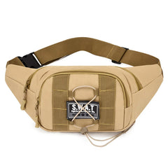 Camouflage Waist Bag Men's Military Fan Large Capacity Cashier Wallet