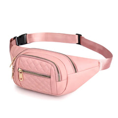 Women's Nylon Waist Bag Single Shoulder Outdoor Messenger Running Bag