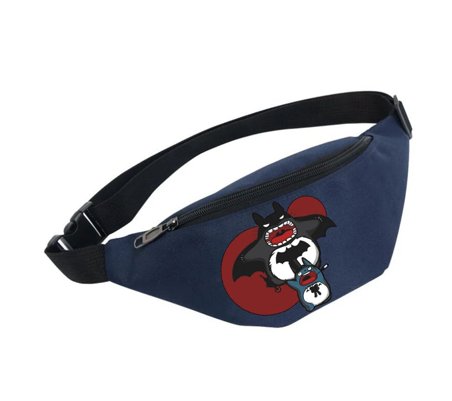 Waterproof Waist Bag Totoro Fanny Pack Unisex Chest Handbag
