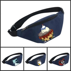 Waterproof Waist Bag Totoro Fanny Pack Unisex Chest Handbag