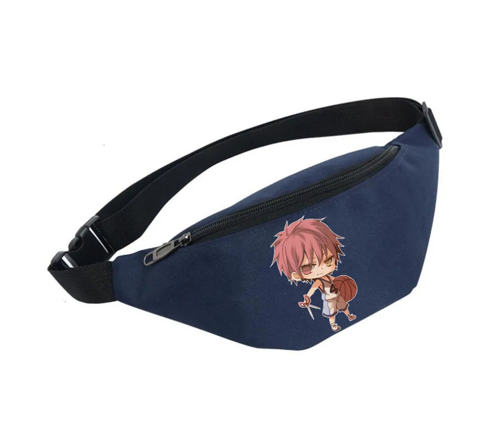 Waterproof Waist Bag Fanny Pack Kuroko Tetsuya