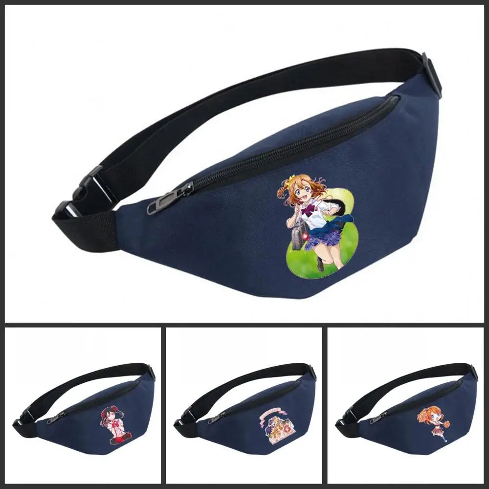 Waterproof Waist Bag Unisex Fanny Pack for lovelive
