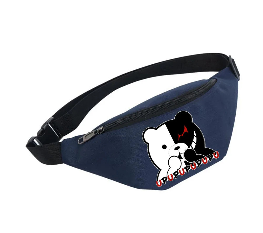 Waterproof Waist Bag Danganronpa Handbag Unisex Fanny Pack