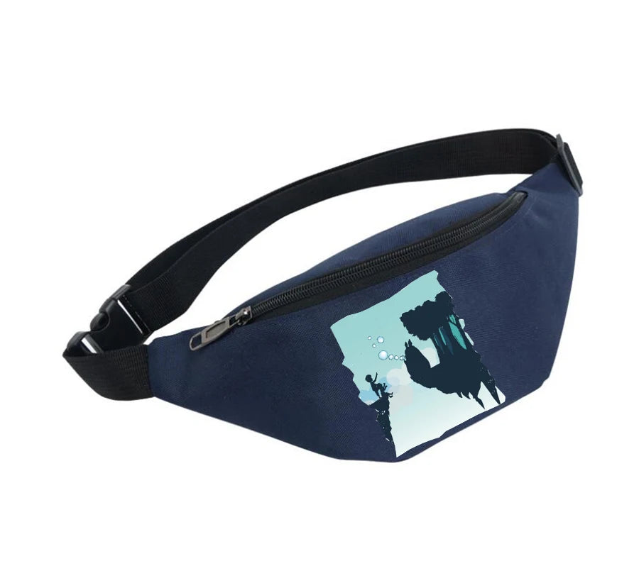 Totoro Waist Bag Waterproof Chest Handbag Unisex Fanny Pack