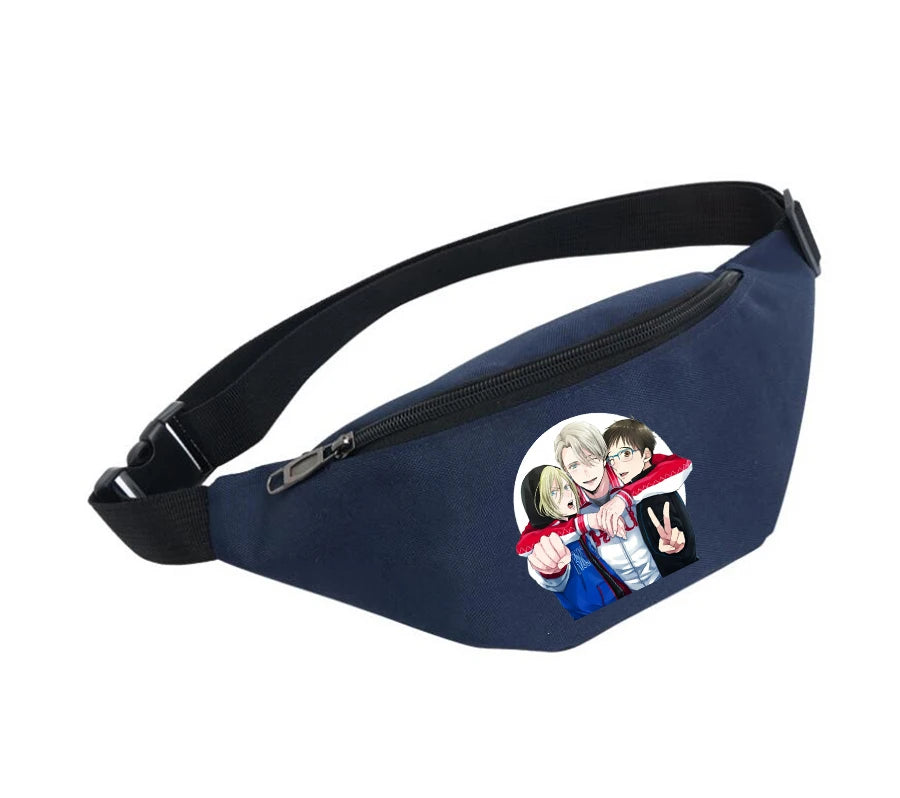 Waterproof Waist Bag for YURI!!! on ICE Fans with Adjustable Belt