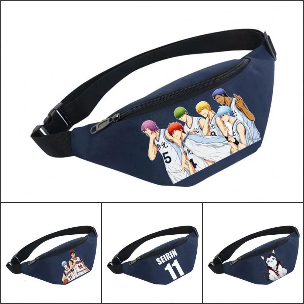 Waterproof Waist Bag Fanny Pack Kuroko Tetsuya