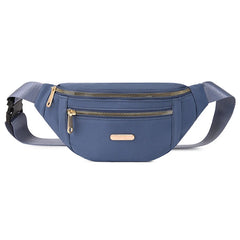 Women's Oxford Waist Bag Shoulder Crossbody Chest Bag All-match Messenger Belt