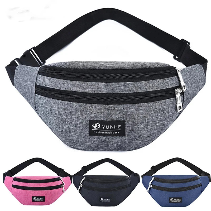 Women's Oxford Waist Bag Shoulder Crossbody Chest Messenger Belt Bags